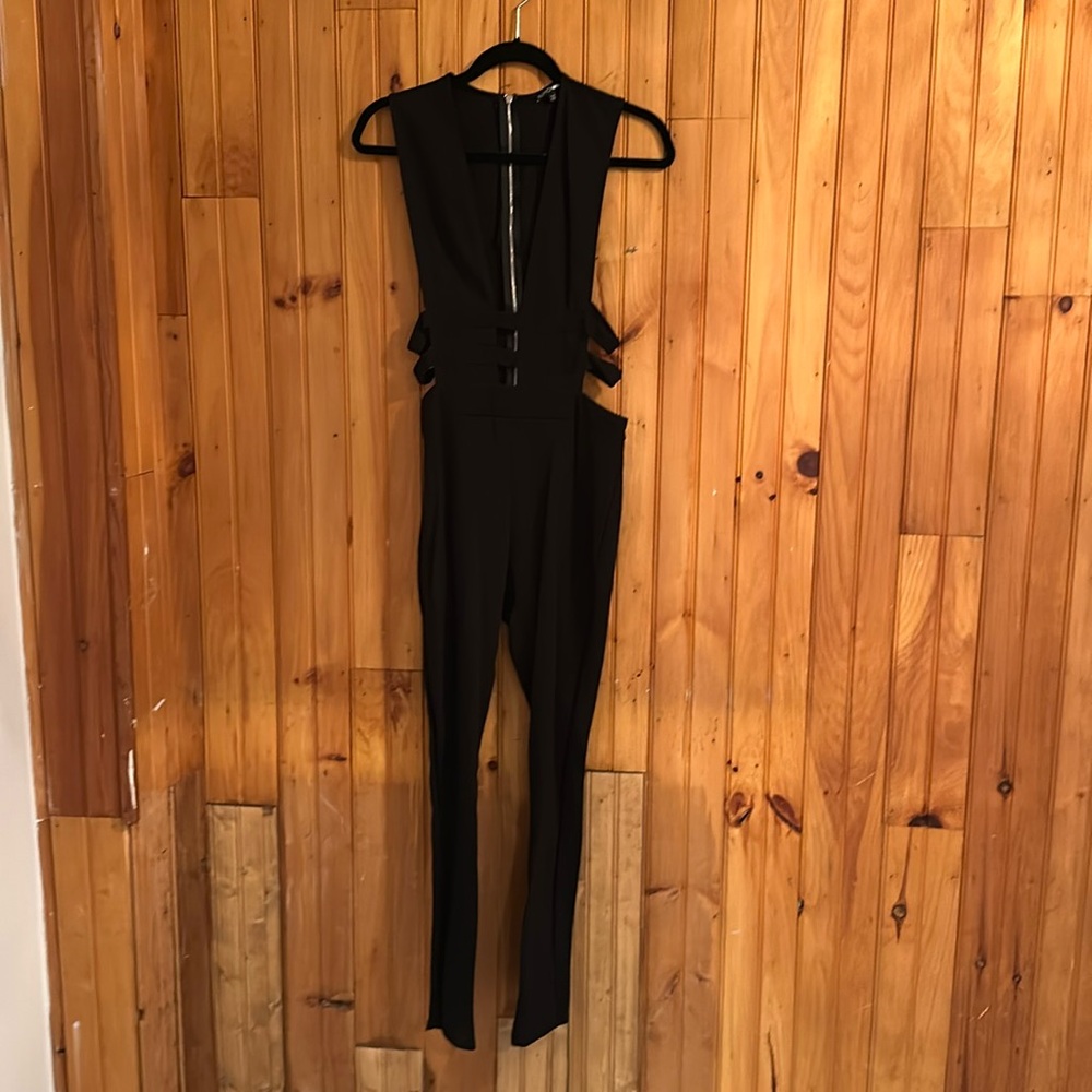 Black club jumpsuit